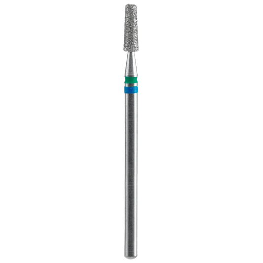 DIAMOND NAIL DRILL BIT, "DUO CONE", BLUE-GREEN, HEAD DIAMETER 2,5/8MM (FA70BG025/8) - STALEKS™