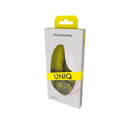 Professional Cuticle Scissors "Ballerina" UNIQ 10 TYPE 3 -SQ-10/3- STALEKS-2