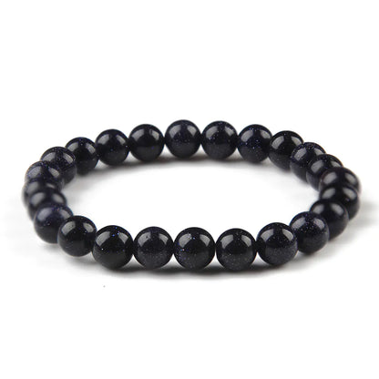Natural Stone Tiger Eye and Red Agate Couple Bracelets
