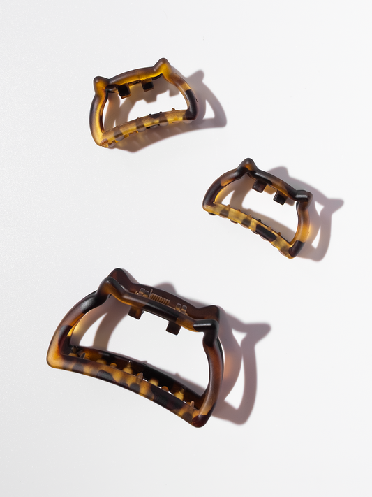 Cat Hair Clips, Set of 3
