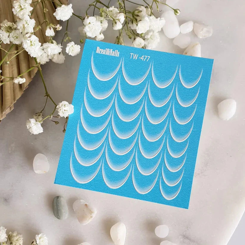French Tip Nail Stickers