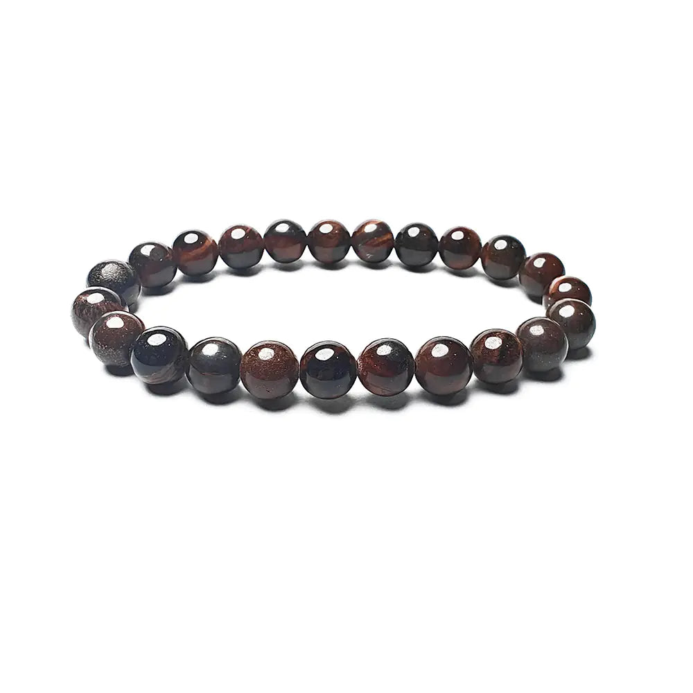 Tiger Eye and Lava Stone Couple Bracelet Sets