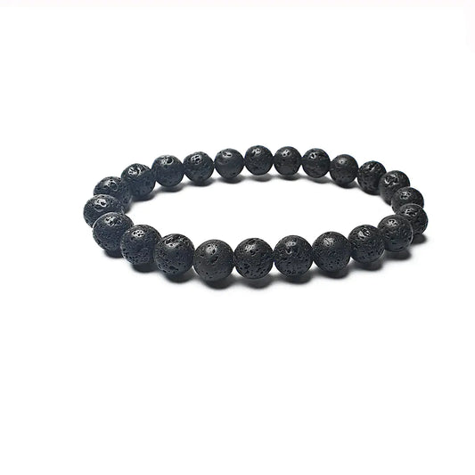 Tiger Eye and Lava Stone Couple Bracelet Sets