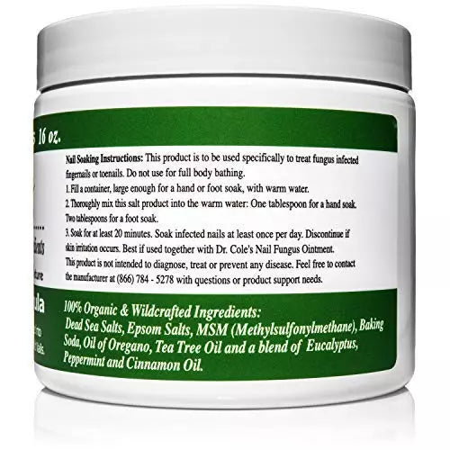 13 - Dr. Cole's Organic Nail Fungus Salts Formula-1