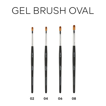 Pink Mask - Gel Brush Oval 06