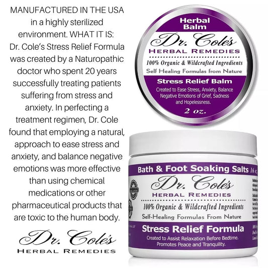 31 - Dr. Cole's Stress Relief Soaking Salts